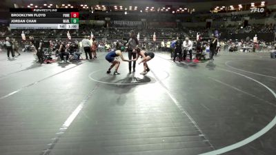 144 lbs Final - Brooklynn Floyd, Power Half Wrestling Academy vs Jordan Chan, Marlboro Jr Mustangs