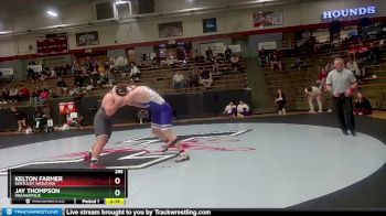 285 lbs Champ. Round 1 - Kelton Farmer, Kentucky Wesleyan vs Jay Thompson, Indianapolis