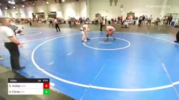 152 lbs Consi Of 16 #2 - Cole Hickey, Bobcat Wrestling vs Anthony Flores, Independent
