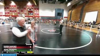 91 lbs Cons. Round 3 - Jordan Hanson, Riverton Middle School vs Forrest Kleinfeldt, Powell Middle School