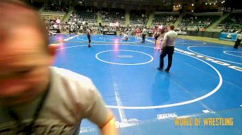 100 lbs Consolation - Zeke Ranvek, Minnesota Elite vs Kameron Bedel, Oak Hills Youth