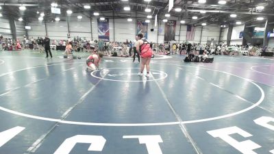 235 lbs Rr Rnd 1 - Makayla Cullen, Elm Street Grapplers vs Keely Allen, Indiana Outlaws Purple