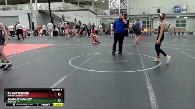 92 lbs Round 8 (10 Team) - SEAMUS HANLEY, RedNose vs Ty Patterson, Dayton Bandits