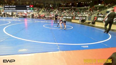 80 lbs Final - Mikey Butler, Brawler Elite vs Beau Blevins, WTC