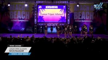 Lunar Viper Allstars - Moonlight [2023 L4 Junior - Medium 3/25/2023] 2023 ACDA Reach the Beach Grand Nationals - DI/DII