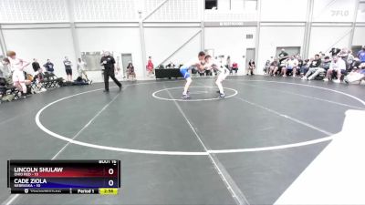 190 lbs Placement Matches (8 Team) - Lincoln Shulaw, Ohio Red vs Cade Ziola, Nebraska