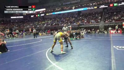1A-175 lbs Cons. Round 5 - Austin Henderson, Wayne, Corydon vs Lane Mitchell, Lawton-Bronson