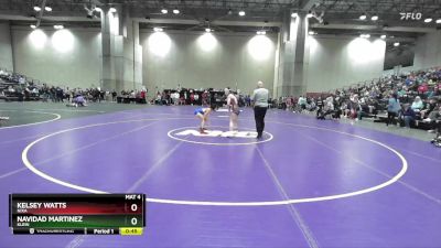 105 lbs Cons. Semi - Navidad Martinez, Klein vs Kelsey Watts, Nixa