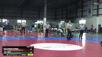 70 lbs Cons. Semi - Kai Vera, Great Neck Wrestling Club vs Dillynger Harris, Smith Mountain Lake Wrestling