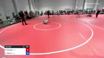 74 lbs 3rd Place - Drew Dawson, Legacy Elite WC vs Caine Martin, Sunkist Kids / Monster Garage