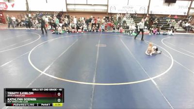 46 lbs Cons. Round 1 - Trinity Sjoblom, Devils Wrestling vs Kathlynn Godwin, Roy Wrestling Club