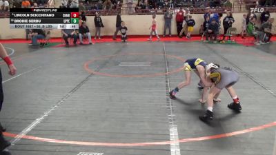 65_B lbs Consi Of 16 #2 - Lincoln Scicchitano, Shamokin vs Brodie Serbu, Upper Perkiomen