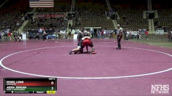 285 lbs Cons. Round 3 - Mykel Lowe, Dothan HS vs Aiden Jerigan, Mary G Montgomery