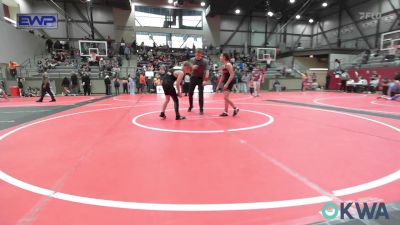 92 lbs Consolation - Natalie LeGrand, Sperry Wrestling Club vs Zander Emond, Tulsa Blue T Panthers