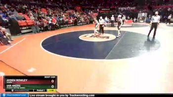 1 lbs Cons. Round 2 - Ian Akers, Peoria (Notre Dame) vs Ayden Rowley, Dixon