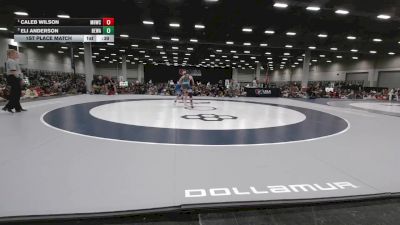 108 lbs 1st Place Match - Caleb Wilson, Mile High Wrestling Club vs Eli Anderson, Berge Elite Wrestling Academy