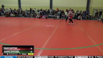 90 lbs Cons. Round 2 - Kaesen Ramstorf, Pursuit Wrestling Minnesota vs Kilian Kaufman, Victory School Of Wrestling