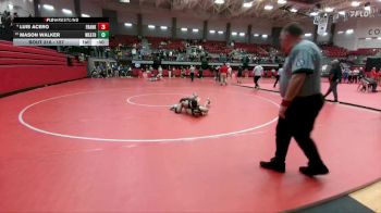 157 lbs Cons. Round 3 - Luis Acero, Franklin vs Mason Walker, Weatherford