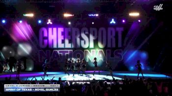 Spirit of Texas - Royal Gurlzz [2026 L4 Junior - Medium Day 1] 2026 CHEERSPORT National All Star Cheerleading Championship