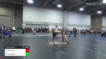 150 lbs Consi Of 32 #2 - Cole Andersen, Spanish Fork vs Seiya Thompson, Bishop Kelly