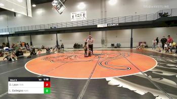 52 lbs Rr Rnd 1 - David Leon, TribeWC vs Logan Gallegos, Maine Eagles WC