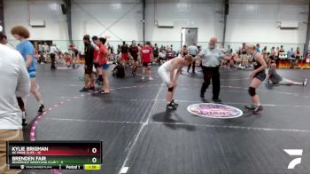 120 lbs Placement (4 Team) - Kylie Brigman, NC Pride Elite vs Brenden Fair, Reverence Wrestling Club 1