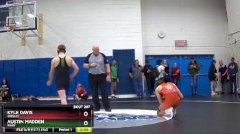 157 lbs Champ. Round 3 - Kyle Davis, Shelley vs Austin Madden, Rigby