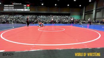 120 lbs Round Of 32 - Aiden Garcia, Palma vs Simon Boyer, Timpanogos Wrestling