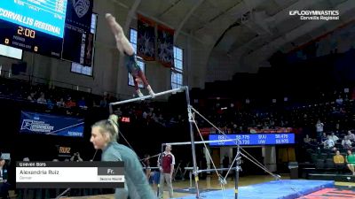 Alexandria Ruiz - Bars, Denver - 2019 NCAA Gymnastics Regional Championships - Oregon State