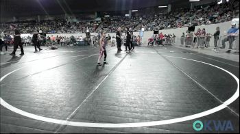 46 lbs Round Of 16 - Genevieve Foust, Shelton Wrestling Academy vs Rory Rice, Coweta Tiger Wrestling