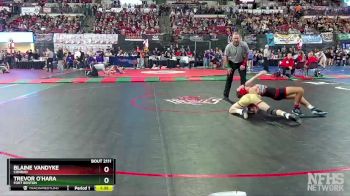 Quarterfinal - Blaine VanDyke, Conrad vs Trevor O`Hara, Fort Benton