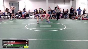 101 lbs Round 1 (6 Team) - Anne Porter, So Cal Hammers vs Shannon Logue, Mat Assassins