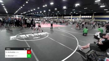 126 lbs Consi Of 8 #2 - Sean Archuleta, Sunnyside WC vs Gavin Mitchell, Granite Hs