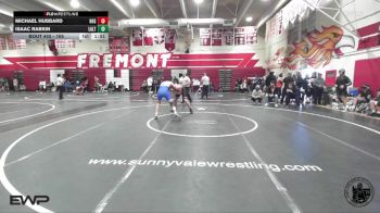 165 lbs Champ. Round 2 - Isaac Rabkin, Los Altos vs Michael Hubbard, Hollister High School