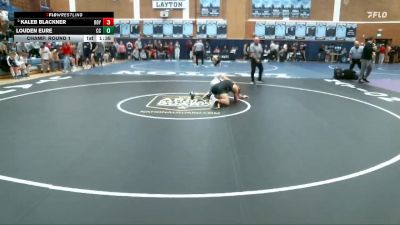 126 lbs Champ. Round 1 - Louden Eure, Corner Canyon vs Kaleb Blackner, Roy