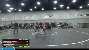 138 lbs Placement Matches (8 Team) - Lillymae Ellerbee, North Carolina vs Ellie Roseland, North Dakota