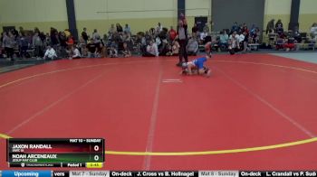 Round 2 - Jaxon Randall, IAWC IA vs Noah Arceneaux, Jesup Mat Club