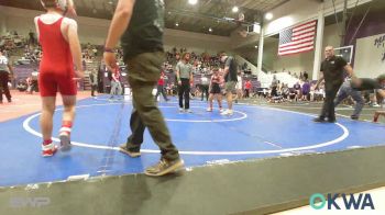 90 lbs Rr Rnd 4 - Nash Ward, Kiefer Youth Wrestling Club vs Landon Casey Holcomb, Sperry Wrestling Club