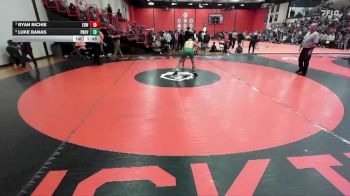 144 lbs Cons. Round 7 - Ryan Richie, EDWARDVILLE (HS) vs Luke Banas, New Lenox (PROVIDENCE CATHOLIC)