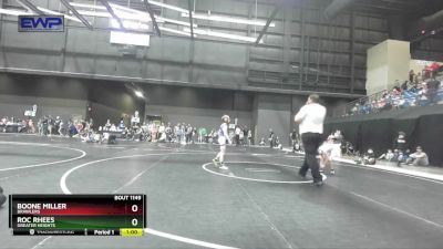 67 lbs Semifinal - Boone Miller, Brawlers vs Roc Rhees, Greater Heights