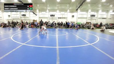 50 lbs Consi Of 4 - Knox Kommick, MI vs Emmy Lashaway, OH