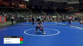 100 lbs Consolation - Aaron Wyrick, Threestyle vs Rayvon Mcclellan, Team Tulsa