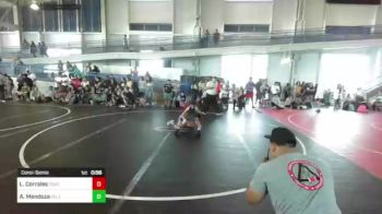 65 lbs Consolation - Lilyana Corrales, Coachella Valley WC vs Andy Mendoza, HD Jets