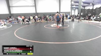 144 lbs Cons. Round 2 - Moses Elias Chesneau, White Center Warriors Wrestling Club vs Danny Cordell, Punisher Wrestling Company