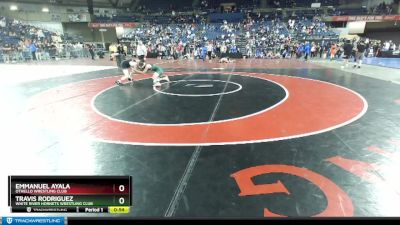 120 lbs Cons. Round 2 - Travis Rodriguez, White River Hornets Wrestling Club vs Emmanuel Ayala, Othello Wrestling Club