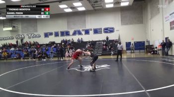 165 lbs Cons. Round 1 - Thomas Montoya, Sierra College vs Daniel Pinon, Delta College