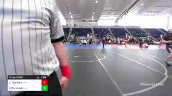 136 lbs Consi Of 8 #2 - Ciara Cranford, Ravage vs Yarely Coronado, Shafter Youth Wrestling