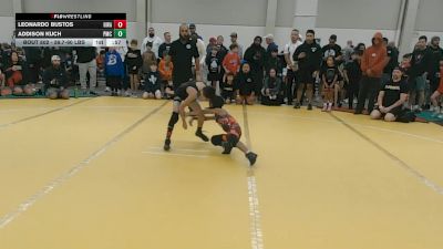 62.2-65.2 lbs Champ. Round 1 - Leonardo Bustos, Nolf Wrestling Academy vs Addison Kuch, Portland Mat Club