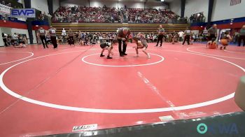 67 lbs Semifinal - Emeree Calkins, Pawhuska Elks Takedown vs Marleigh Howell, Viking Wrestling Club