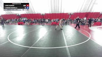 150 lbs Cons. Round 3 - Luke Kamish, Victory School Of Wrestling vs Landon Morella, X-Factor Elite